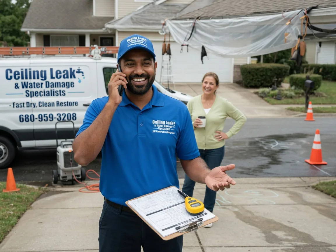 Ceiling Leak Cleanup Post, OR FAQs